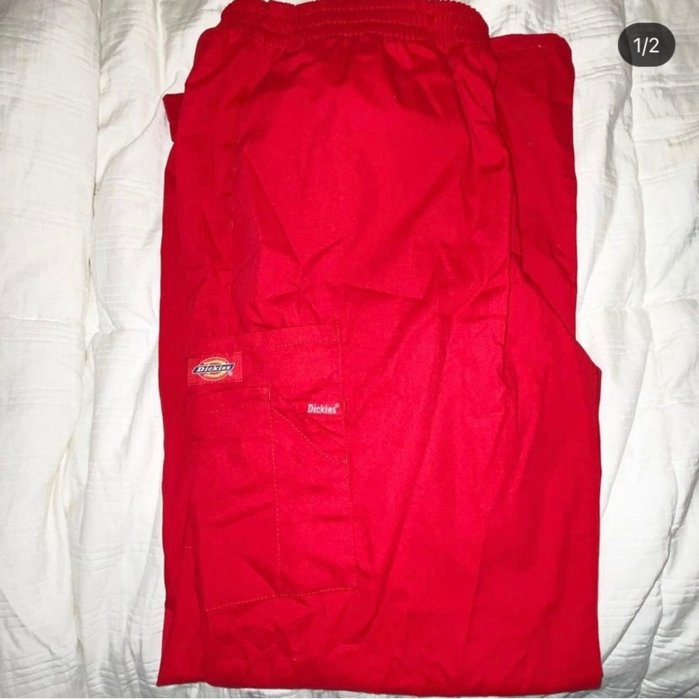 Red dickies pants